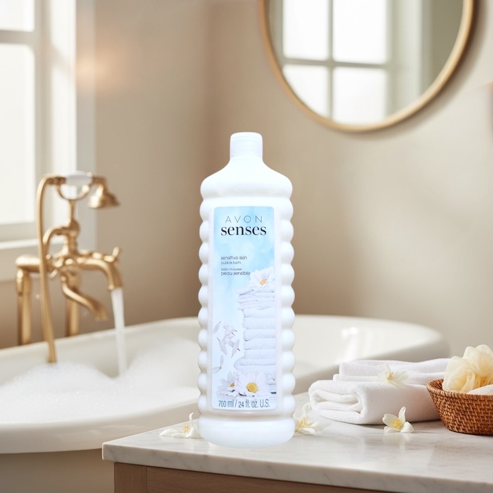 Avon Senses Sensitive Skin Bubble Bath